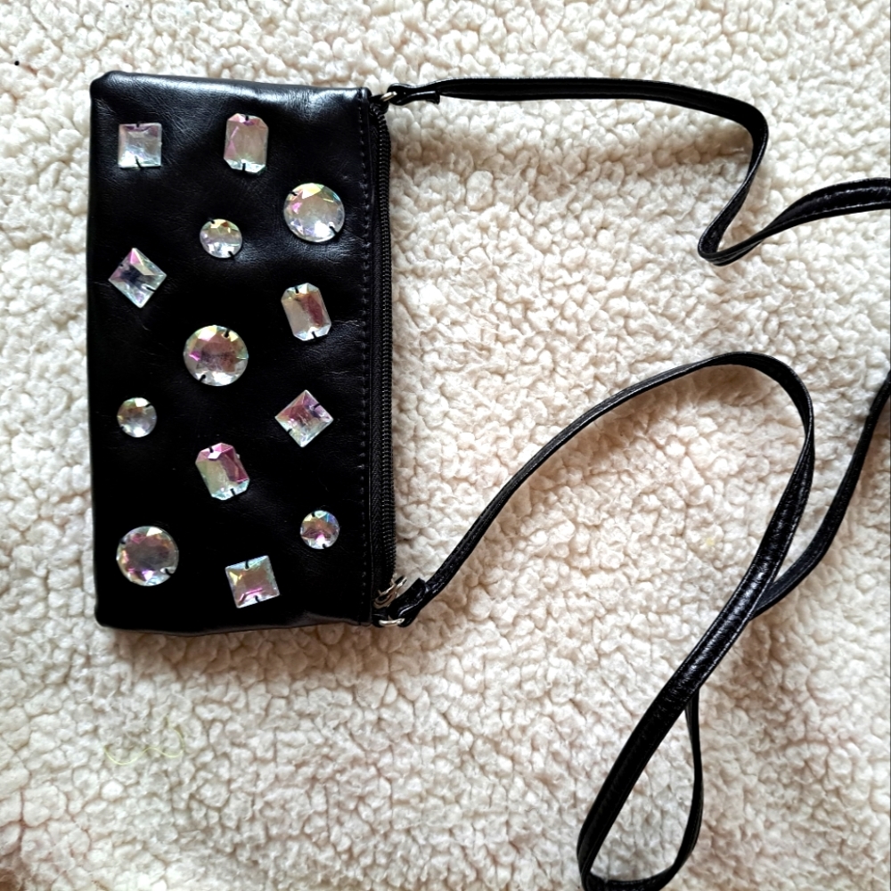 Diamond crossbody and clutch